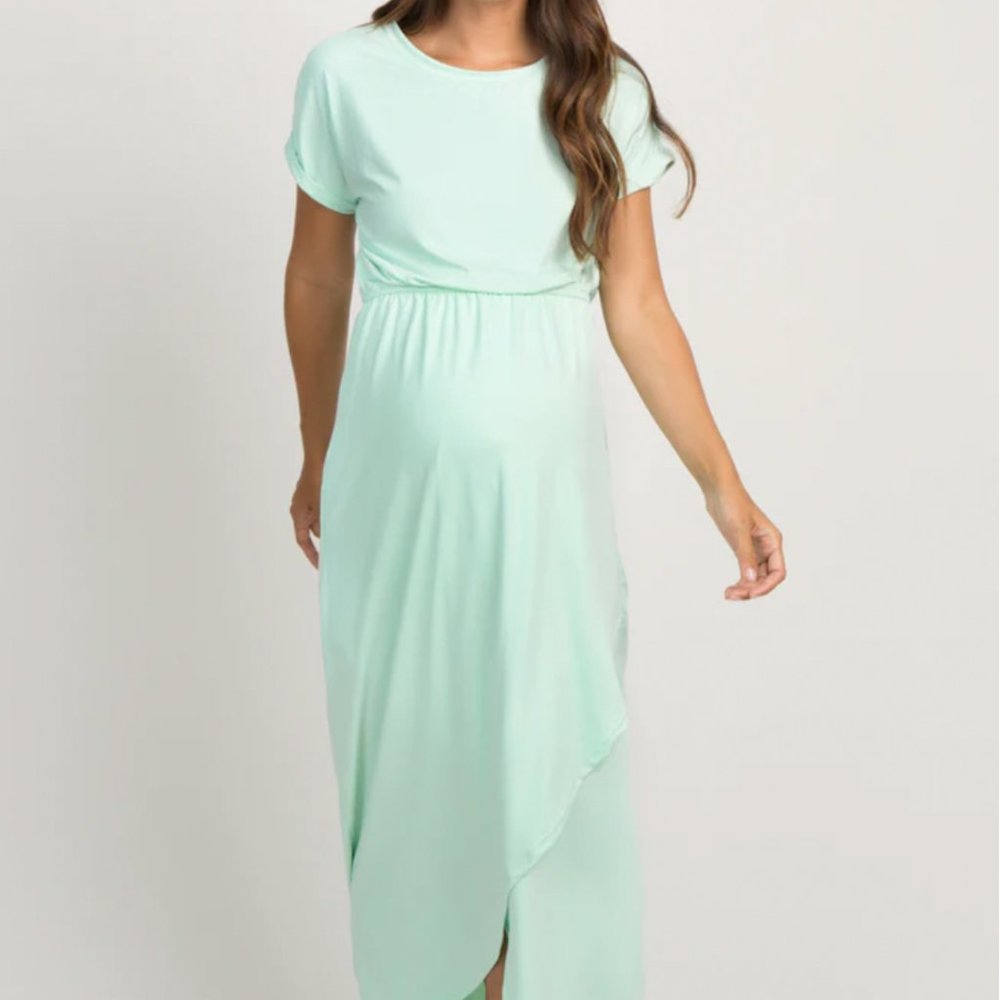 Pinkblush Mint Green Maxi Dress